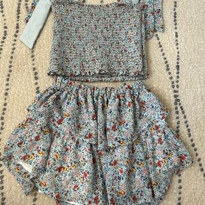 Blue floral Koch House set